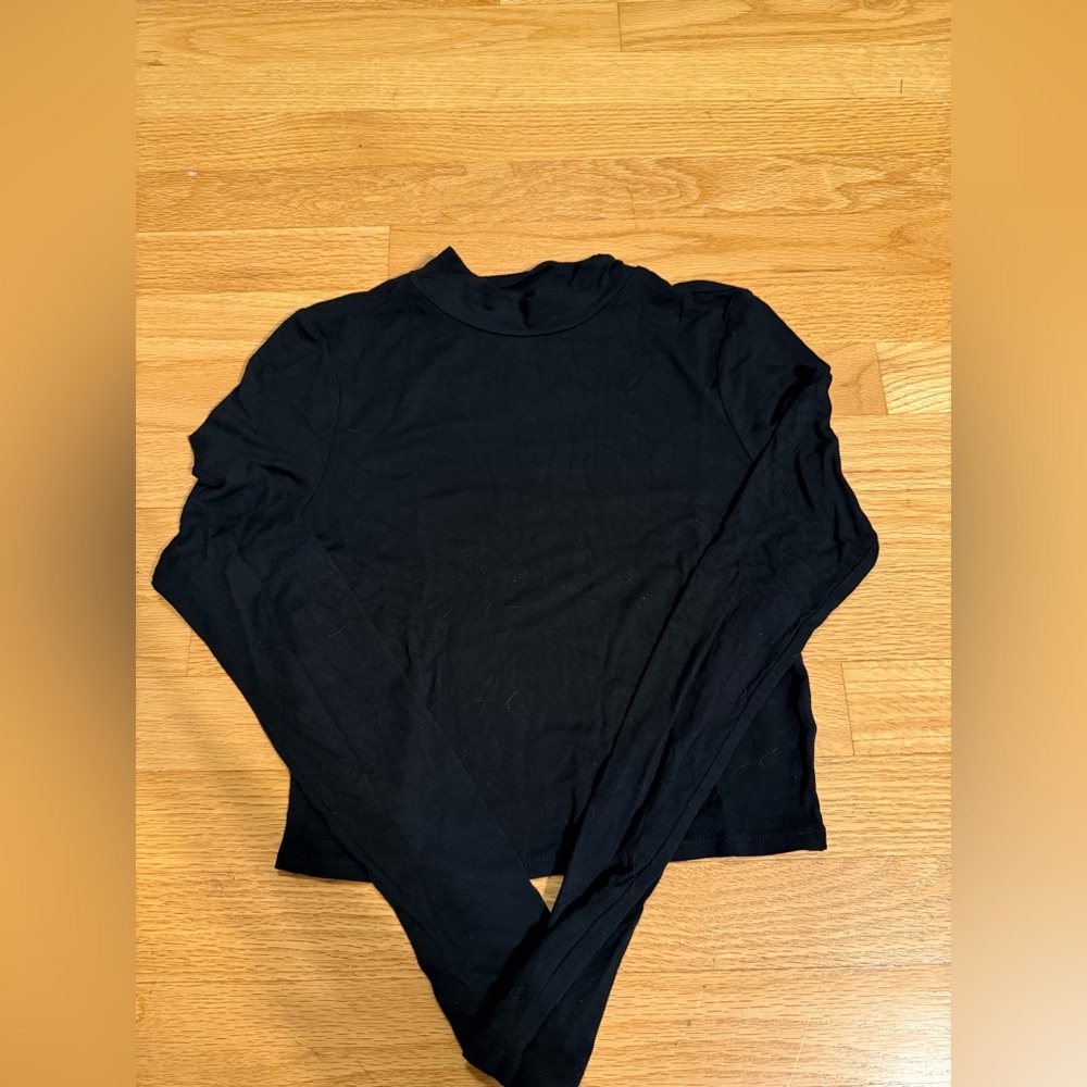black mockneck